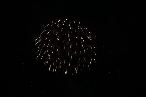 Abstract colored firework background,Fireworks light up the sky Stock Photos