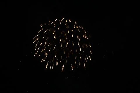 Abstract colored firework background,Fireworks light up the sky Stock Photos