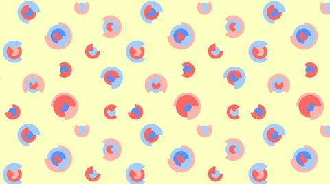 Abstract colored geometric pattern background. Wallpaper with modern pastel Illustrazione stock