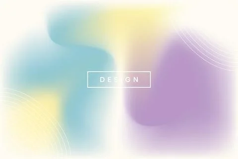 Abstract colored gradient pastel colors and lines. Abstract background Stock Illustration