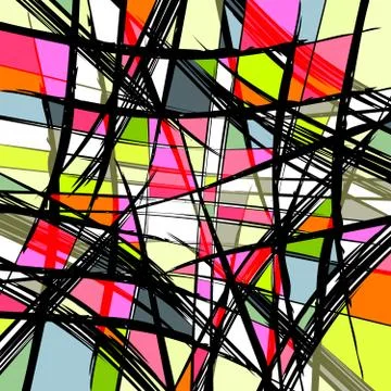 Abstract colored graffiti background Stock Illustration