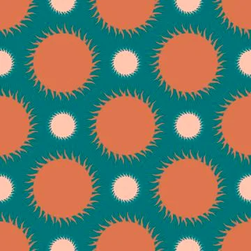 Abstract colored hedgehogs Stockillustratie