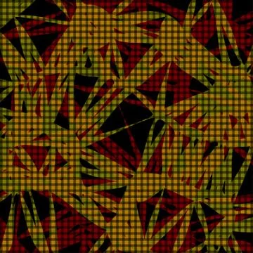 Abstract colored illustration with grid Illustrazione stock