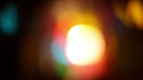 Abstract Colored Lights Stock Footage
