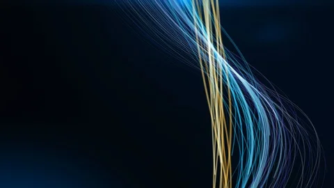 Abstract Colored lines animation Stock Footage 107399594