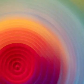 An abstract colored macro photograph using a long exposure and intentional ca Stock Photos