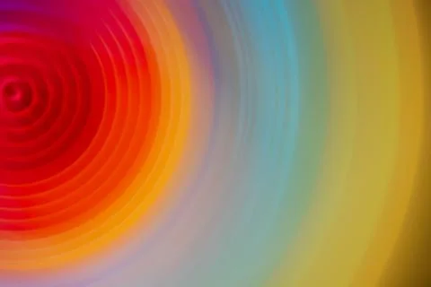 An abstract colored macro photograph using a long exposure and intentional ca Stock Photos