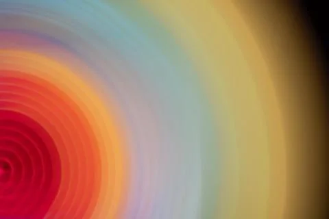 An abstract colored macro photograph using a long exposure and intentional ca Stock Photos