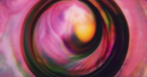 Abstract Colored Paint Video stock 154871850