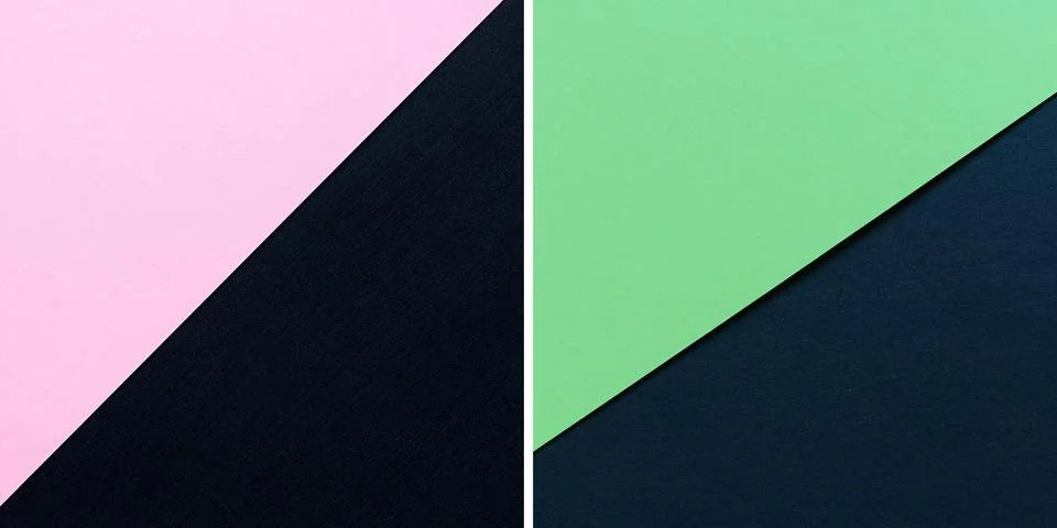 Abstract colored paper texture background. Minimal geometric shapes and lin.. Stock Illustration