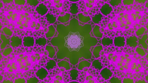 Abstract Colored Pattern Kaleida Stock Footage 73536874
