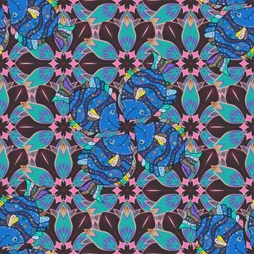 Abstract colored picture Illustration