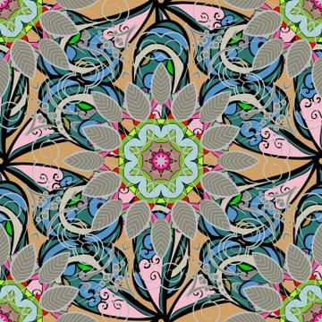 Abstract colored picture Illustration