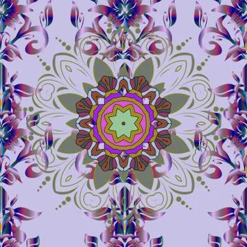 Abstract colored picture Stock Illustration