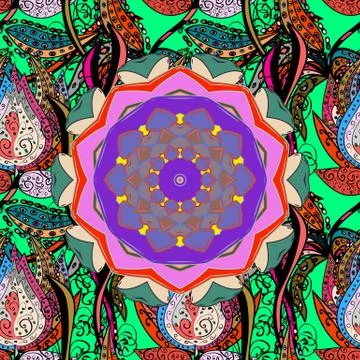Abstract colored picture Stock Illustration