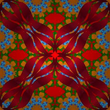 Abstract colored picture 库存插图