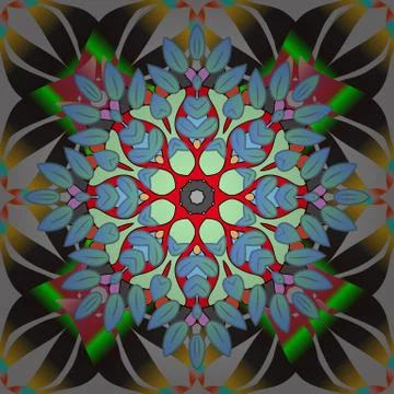 Abstract colored picture Stock-Illustration