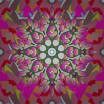 Abstract colored picture Stockillustratie