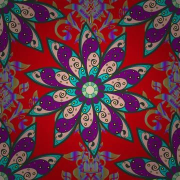 Abstract colored picture Illustration