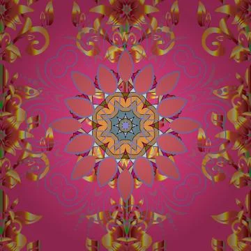 Abstract colored picture Illustrazione stock