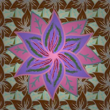 Abstract colored picture Stock Illustration