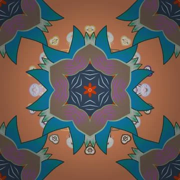 Abstract colored picture Illustrazione stock