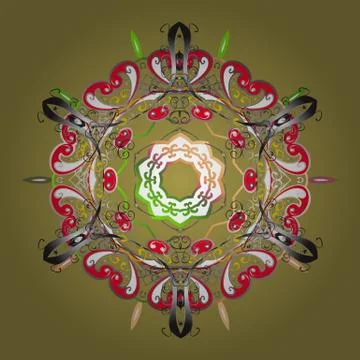 Abstract colored picture Stock Illustration