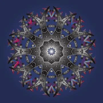 Abstract colored picture イラスト素材
