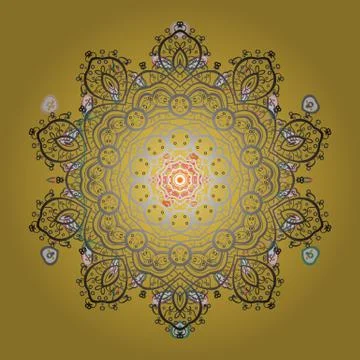 Abstract colored picture Stock Illustration