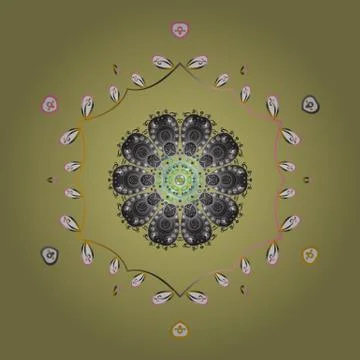 Abstract colored picture Illustration