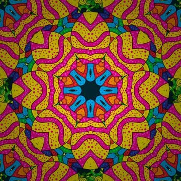Abstract colored picture Stock Illustration
