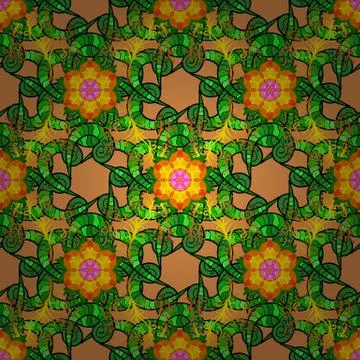 Abstract colored picture Illustrazione stock