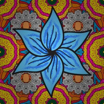 Abstract colored picture Stock Illustration