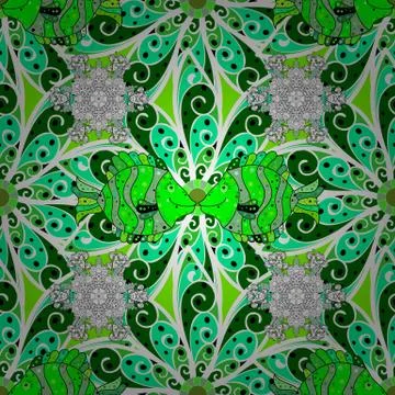 Abstract colored picture Stockillustratie