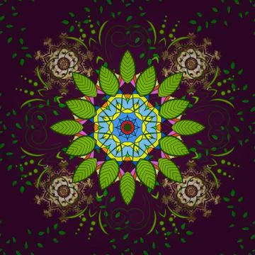 Abstract colored picture Stock Illustration