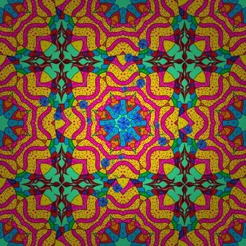 Abstract colored picture Illustrazione stock