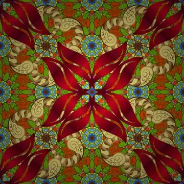 Abstract colored picture Stock-Illustration