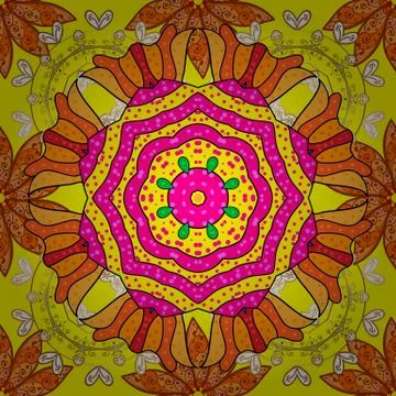 Abstract colored picture Stock Illustration