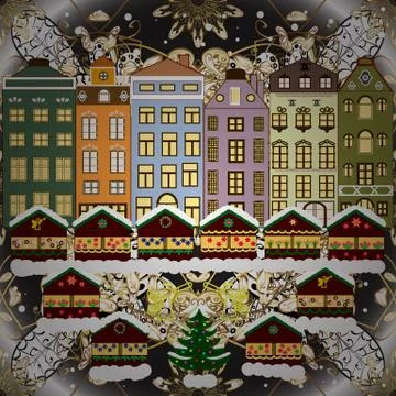 Abstract colored picture Stock Illustration