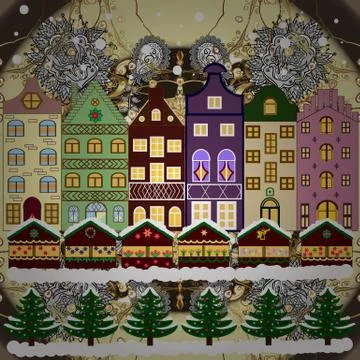 Abstract colored picture Stock Illustration