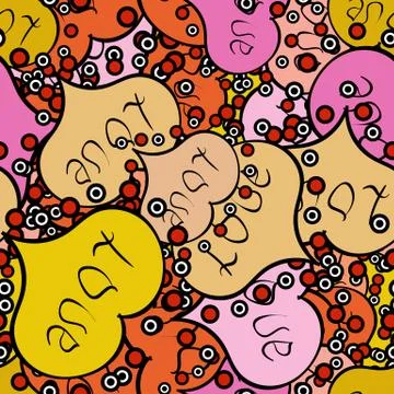 Abstract colored picture Stock Illustration
