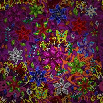 Abstract colored picture Stock Illustration
