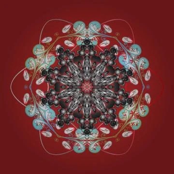 Abstract colored picture Stock Illustration