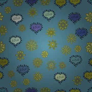 Abstract colored picture Illustration