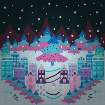 Abstract colored picture イラスト素材