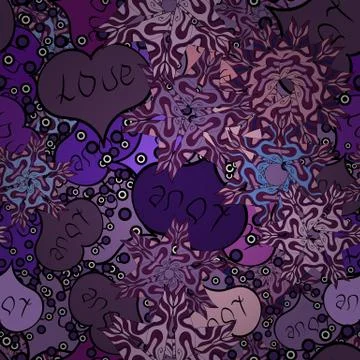 Abstract colored picture Illustrazione stock