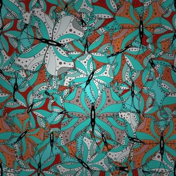 Abstract colored picture Stock Illustration