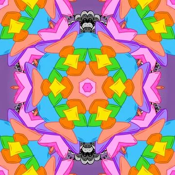 Abstract colored picture Ilustração Stock