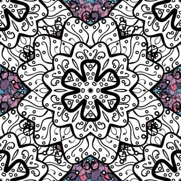 Abstract colored picture Stock Illustration