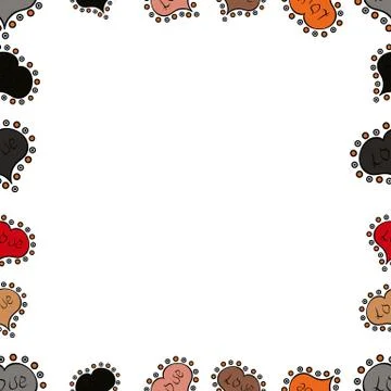 Abstract colored picture Stockillustratie